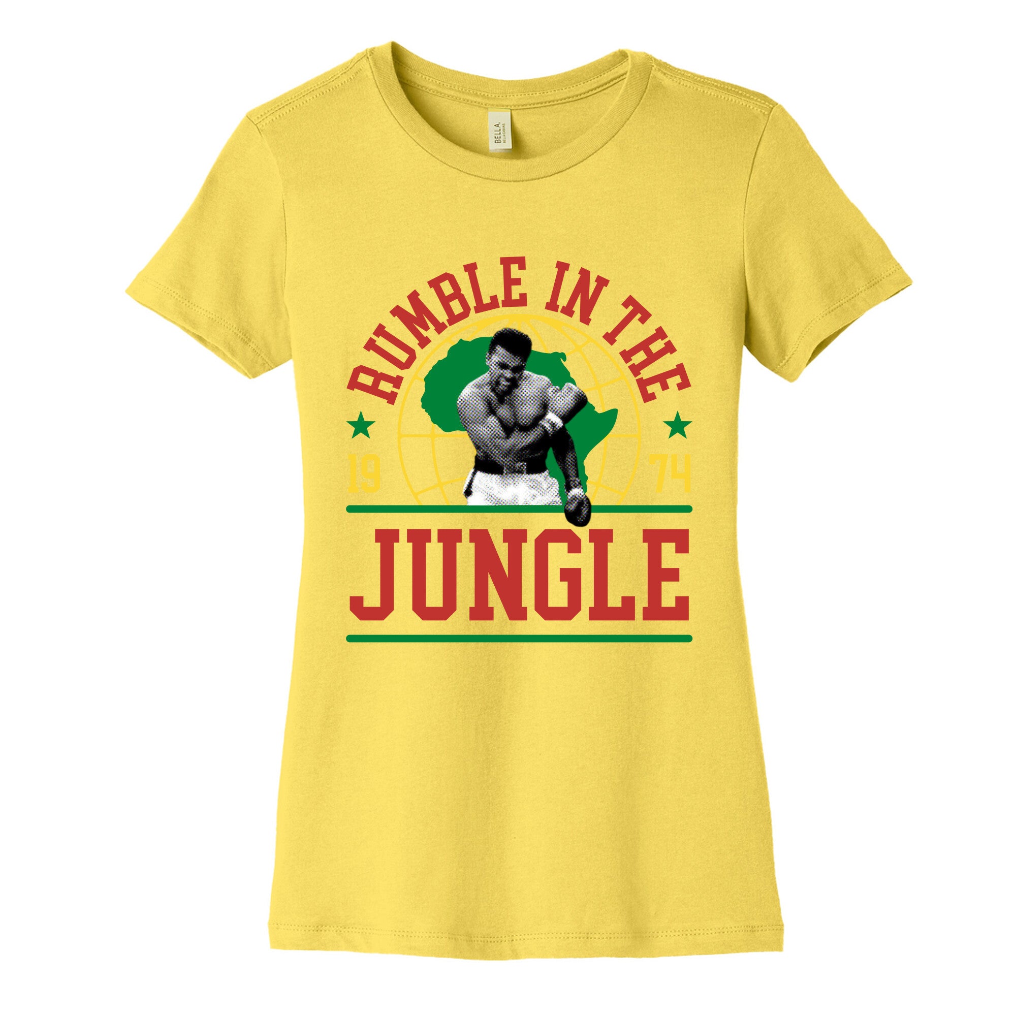 Rumble in the Jungle Womens Cotton Tee